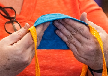 Self-taught seamstress uses talents to sew masks for Ohio National Guard members, other front-line heroes