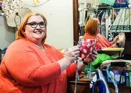 Self-taught seamstress uses talents to sew masks for Ohio National Guard members, other front-line heroes