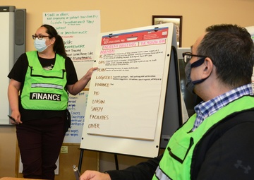 Warm Springs leaders, Oregon National Guard discuss COVID-19 support