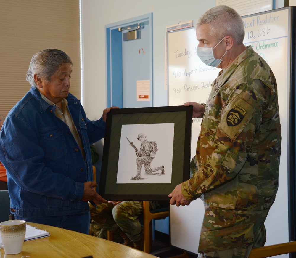 Warm Springs leaders, Oregon National Guard discuss COVID-19 support