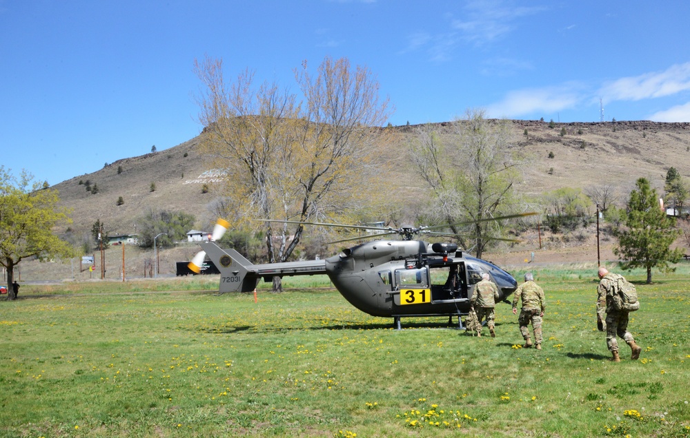 Warm Springs leaders, Oregon National Guard discuss COVID-19 support