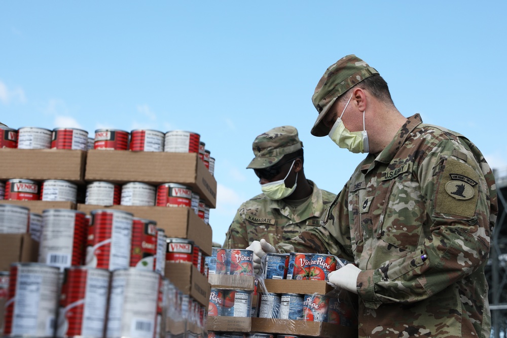 Delaware National Guard assists Food Bank of Delaware
