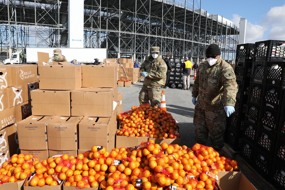 Delaware National Guard assists Food Bank of Delaware