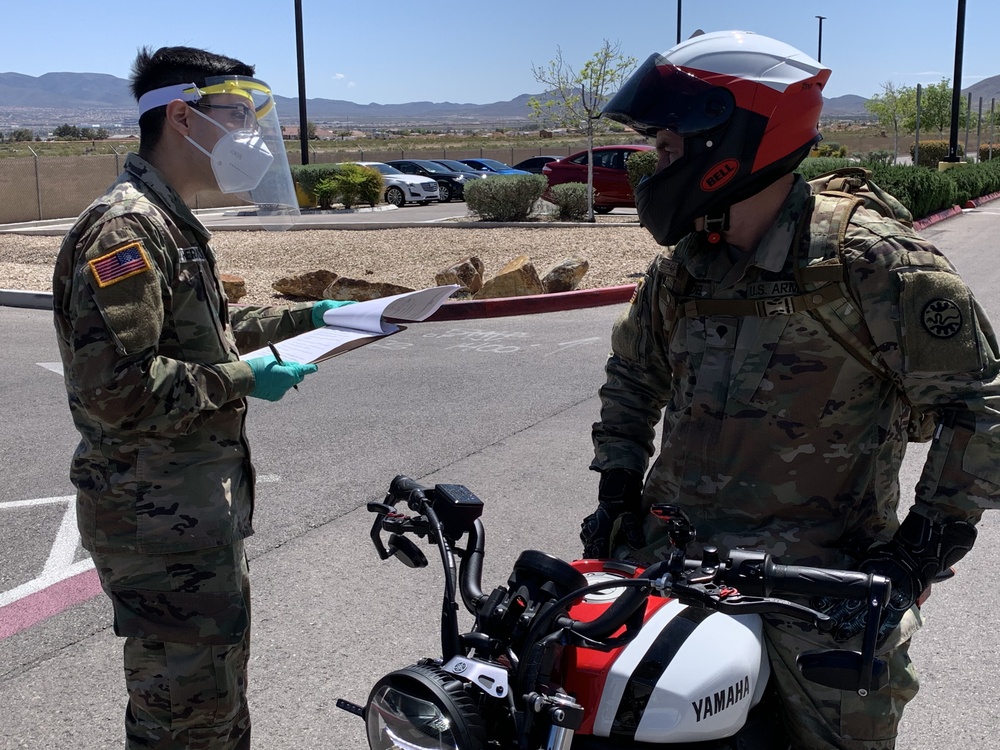 Nevada Guard Soldiers Working in Response to COVID-19