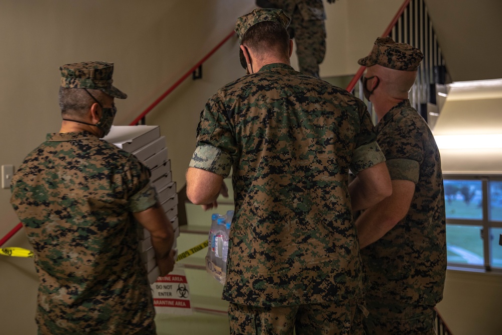 A Little Cheesy | MCCS delivers ROM Marines pizza