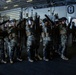 31st MEU Marines conduct riot control training aboard USS America in South China Sea