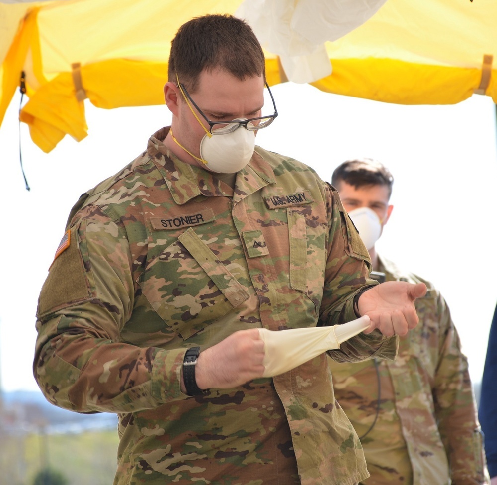 PA Guard, PA DOH, PEMA open Luzerne County Community Based Testing Site