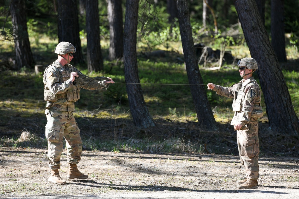 2/1 CAV at demo range