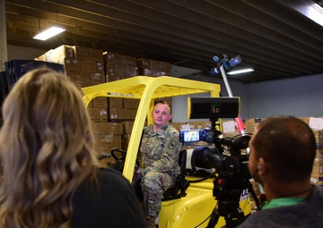 Arkansas reporter covers story about Guardsmen working Covid19 mission