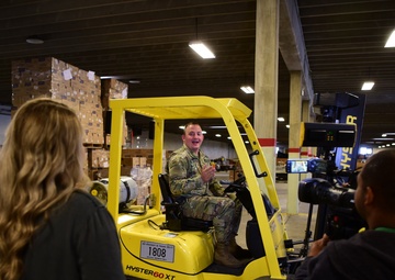 Arkansas reporter covers story about Guardsmen working Covid19 mission