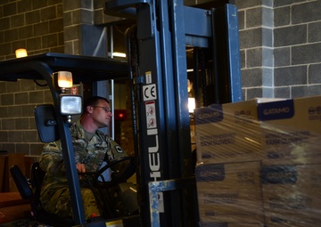 Arkansas reporter covers story about Guardsmen working Covid19 mission