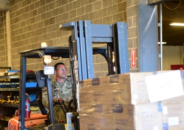 Arkansas reporter covers story about Guardsmen working Covid19 mission