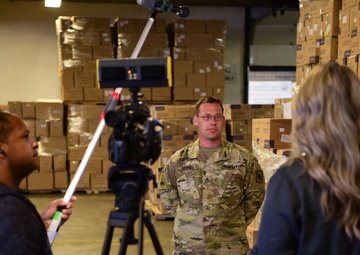 Arkansas reporter covers story about Guardsmen working Covid19 mission