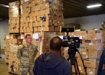 Arkansas reporter covers story about Guardsmen working Covid19 mission