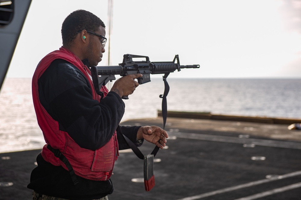 USS Harry S. Truman (CVN 75) transits the Mediterranean Sea