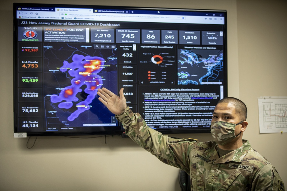 New Jersey’s Joint Operations Center coordinates COVID-19 response