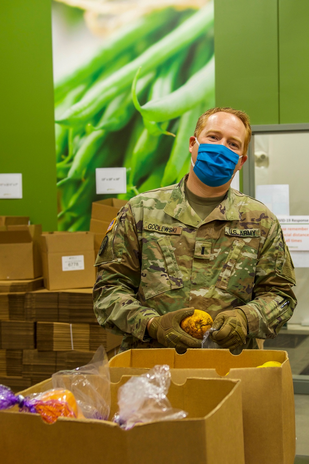 Nebraska Guard supports food bank operations in Omaha