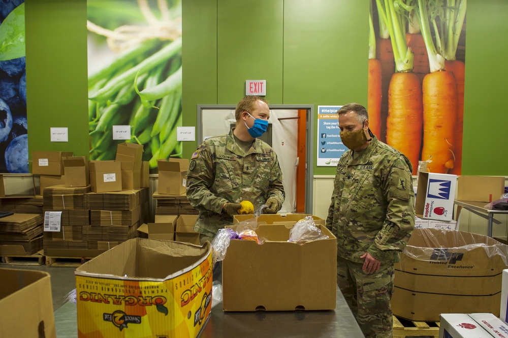 Nebraska Guard supports food bank operations in Omaha