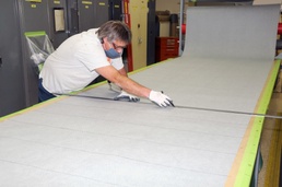 FRCE manufactures cloth face coverings for employees