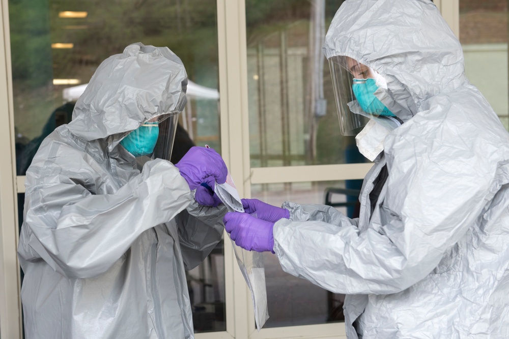 W.Va. Guard tests hospital staff