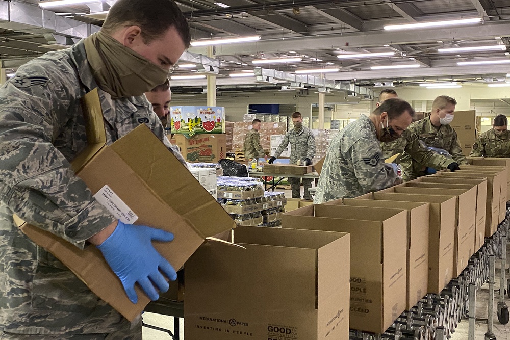 Selfridge Air National Guard Members Support Michigan Communities