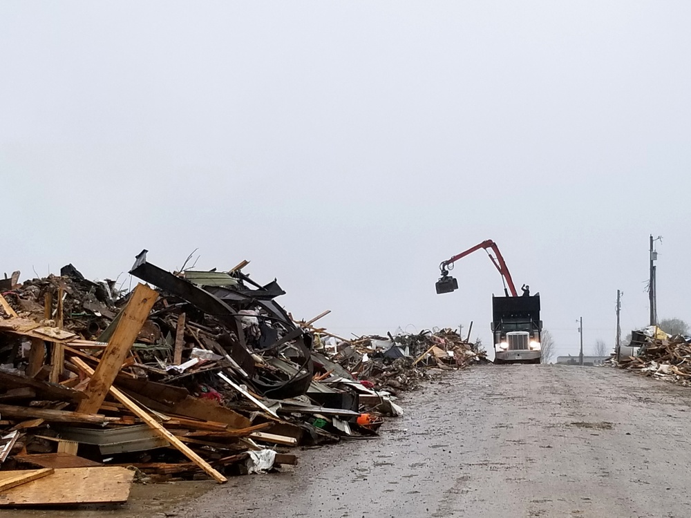 Debris team wrapping up FEMA technical support mission in Middle Tennessee