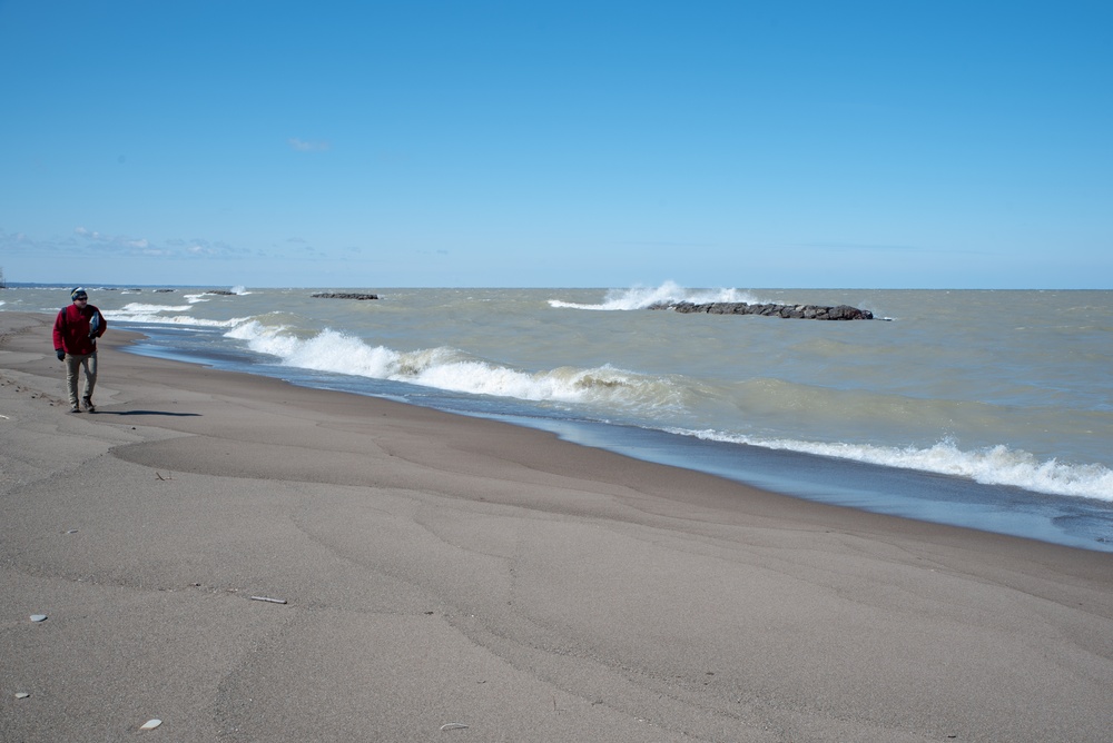 Buffalo District conducts 2020 Presque Isle beach walk