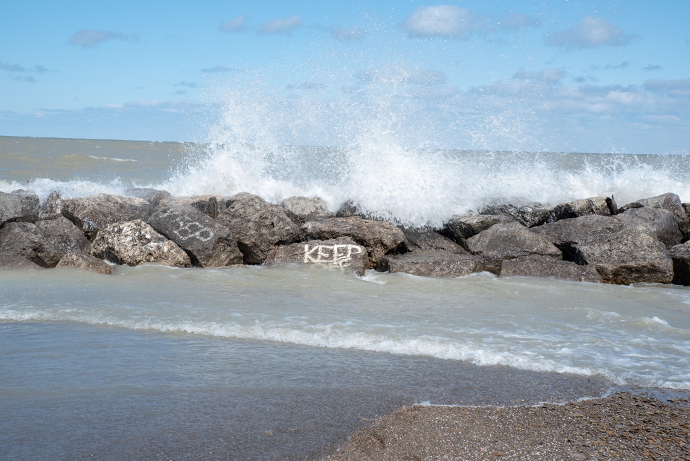 Buffalo District conducts 2020 Presque Isle beach walk