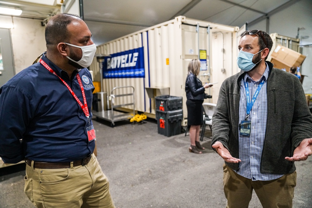 FEMA Visits Battelle Site in Columbus, OH