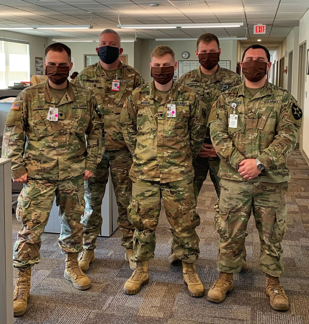 Donated masks help Guard members complete their COVID-19 missions