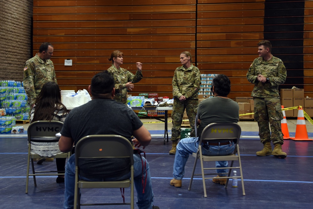 AZNG Medics work with the Hopi EOC