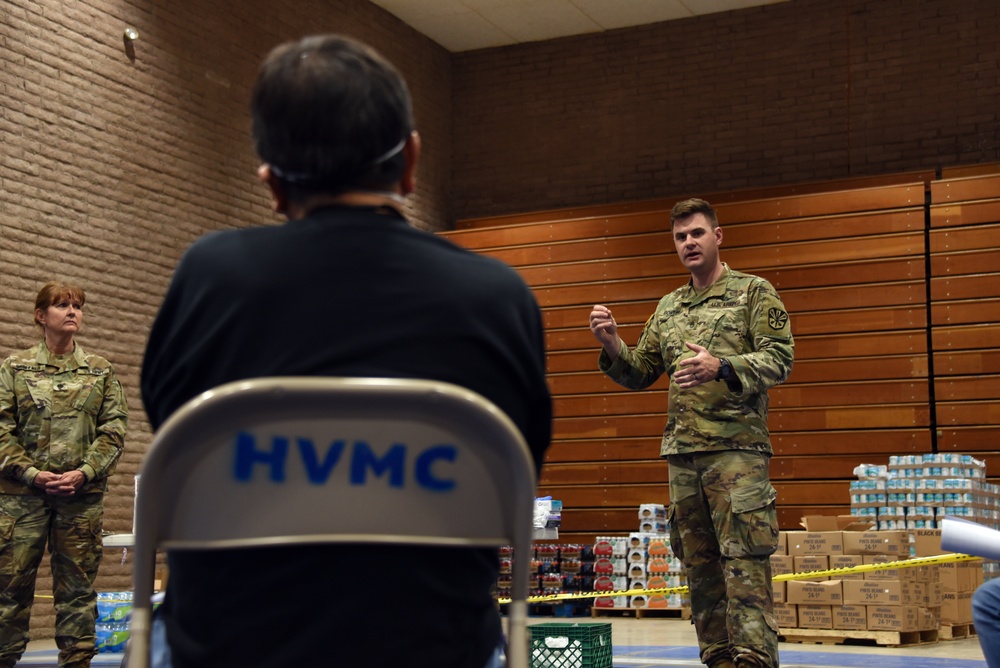 AZNG Medics work with the Hopi EOC