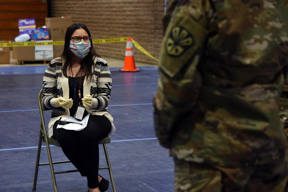 AZNG Medics work with the Hopi EOC