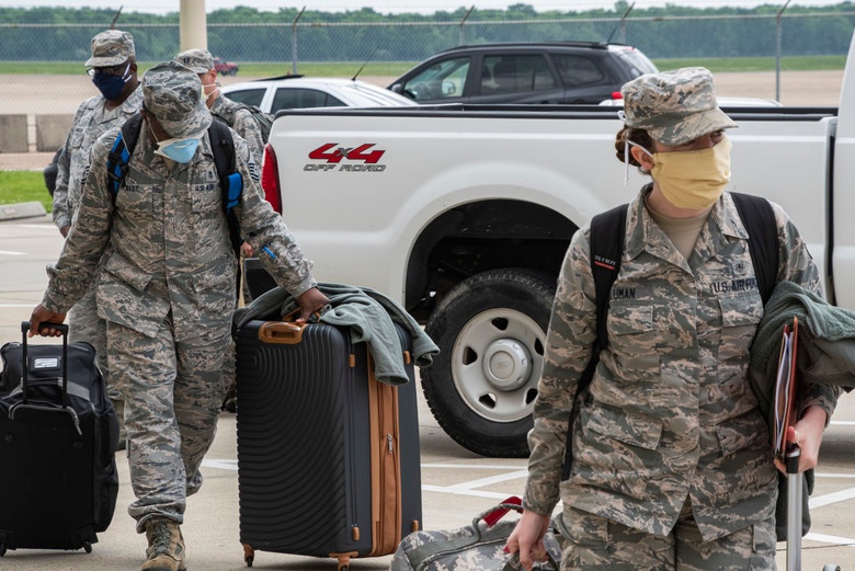 307th Medical Squadron deploys to New York