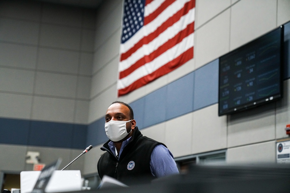 FEMA Visits Ohio’s Emergency Operations Center during COVID-19