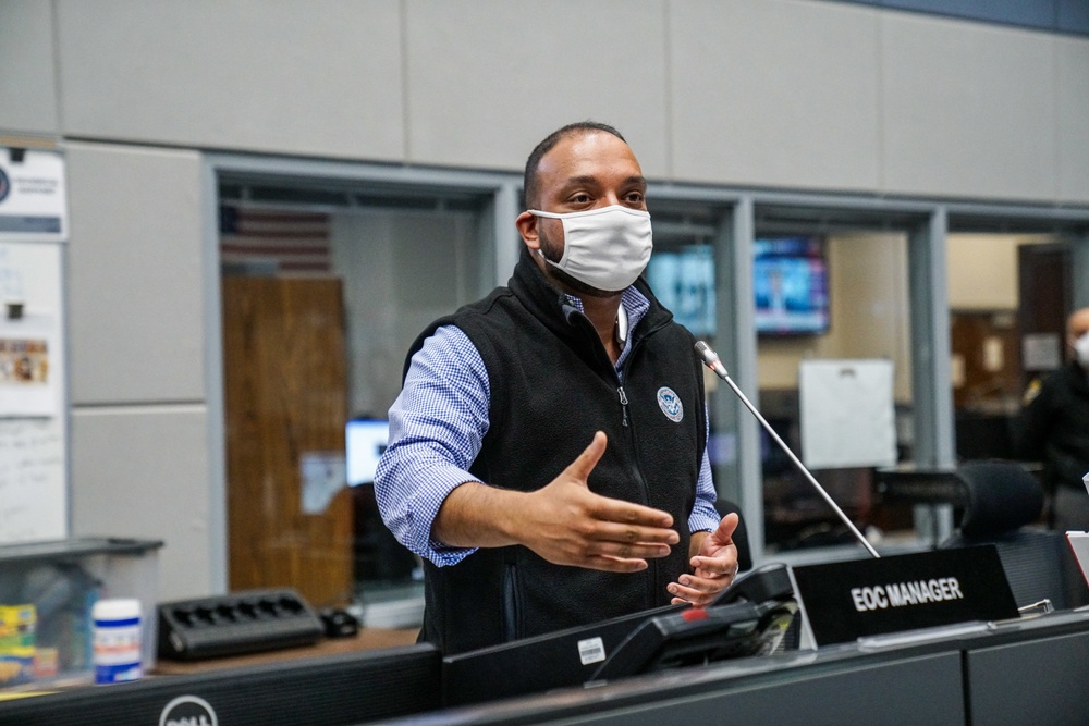 FEMA Visits Ohio’s Emergency Operations Center during COVID-19