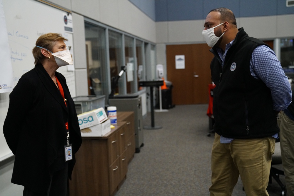 FEMA Visits Ohio’s Emergency Operations Center during COVID-19