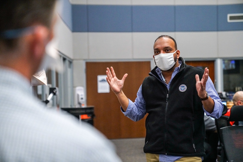 FEMA Visits Ohio’s Emergency Operations Center during COVID-19