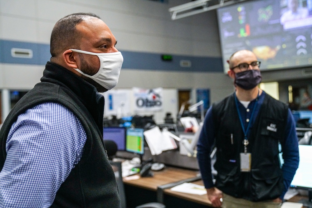 FEMA Visits Ohio’s Emergency Operations Center during COVID-19