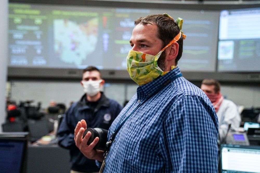 FEMA Visits Ohio’s Emergency Operations Center during COVID-19