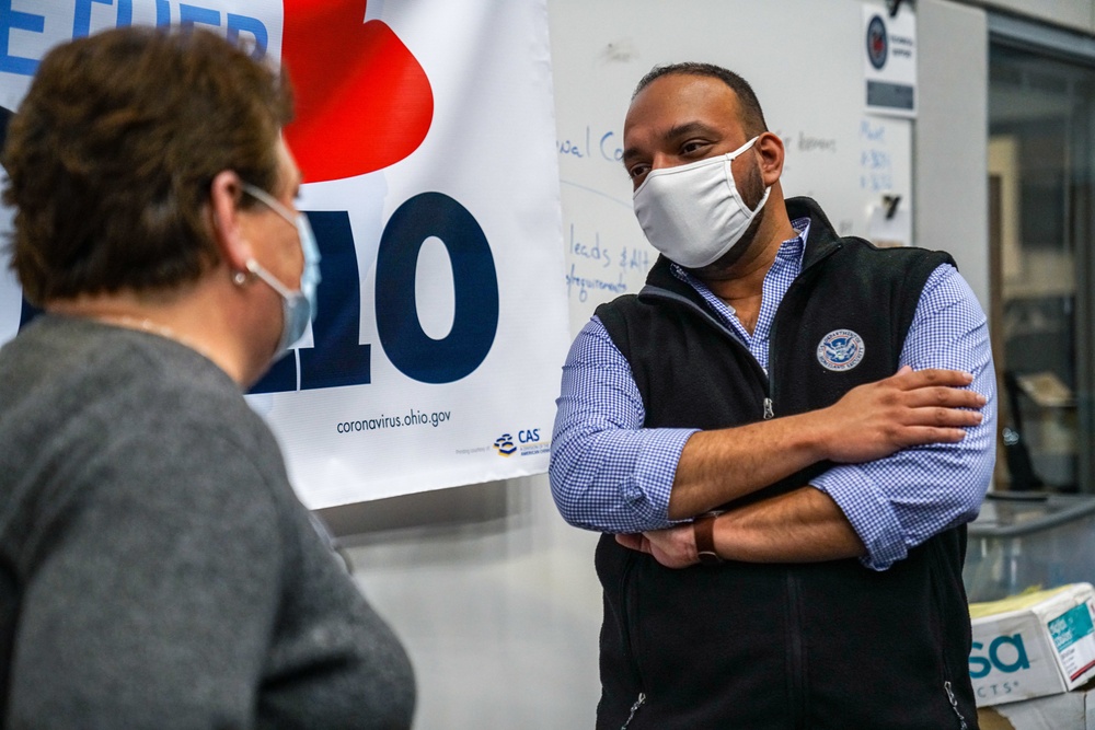 FEMA Visits Ohio’s Emergency Operations Center during COVID-19