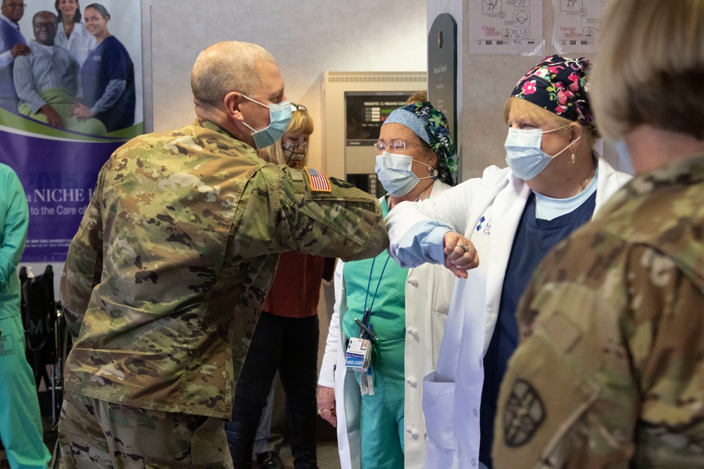JTF-CS Commander Visits Salem Medical Center