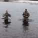 CWOC Class 20-05 students complete cold-water immersion training at Fort McCoy