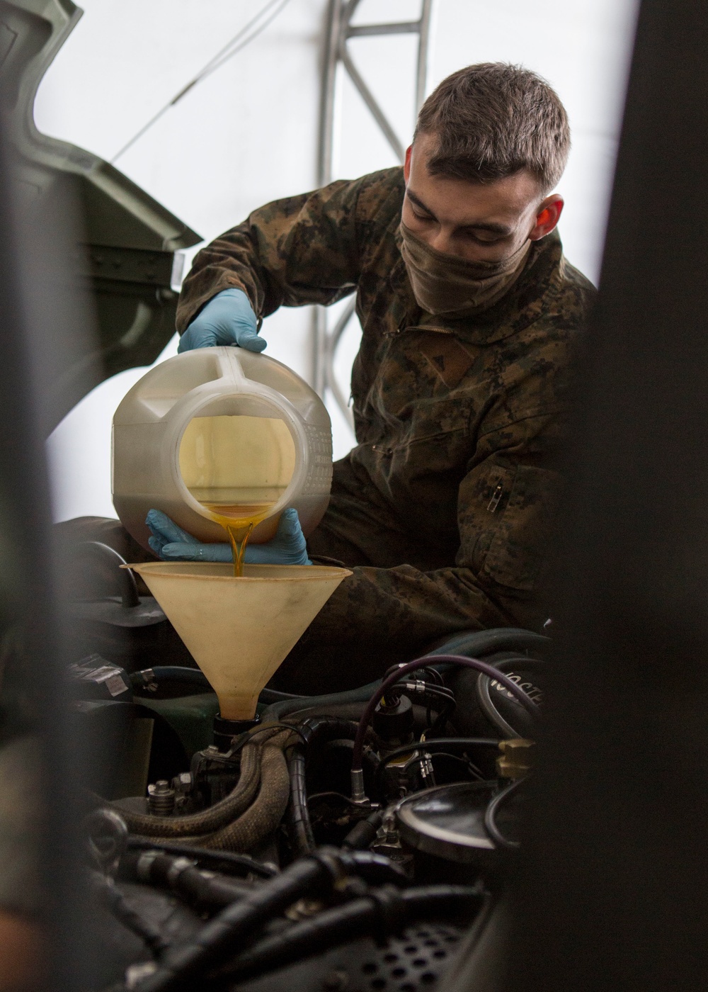 9th Comm Bn. Conducts Maintenance Stand Down