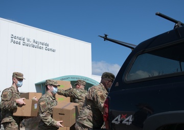 138th FW Supports Food Bank During COVID-19