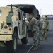 Soldiers and Airmen hold joint inspection for vehicle airlift op