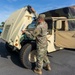 Soldiers and Airmen hold joint inspection for vehicle airlift op