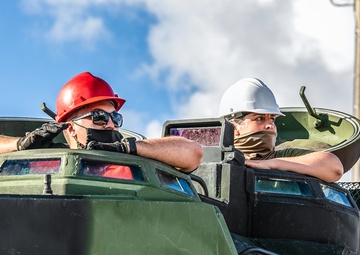 Break it Down, Back it Up | Marines with 3rd MLG backload USNS Dahl
