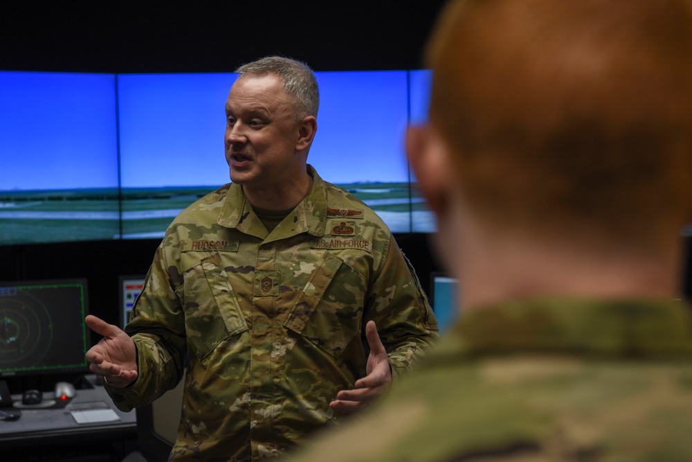 7th AF commander learns about Wolf Pack COVID-19 prevention