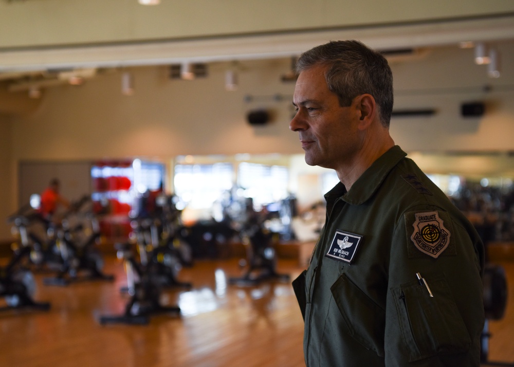 7th AF commander learns about Wolf Pack COVID-19 prevention